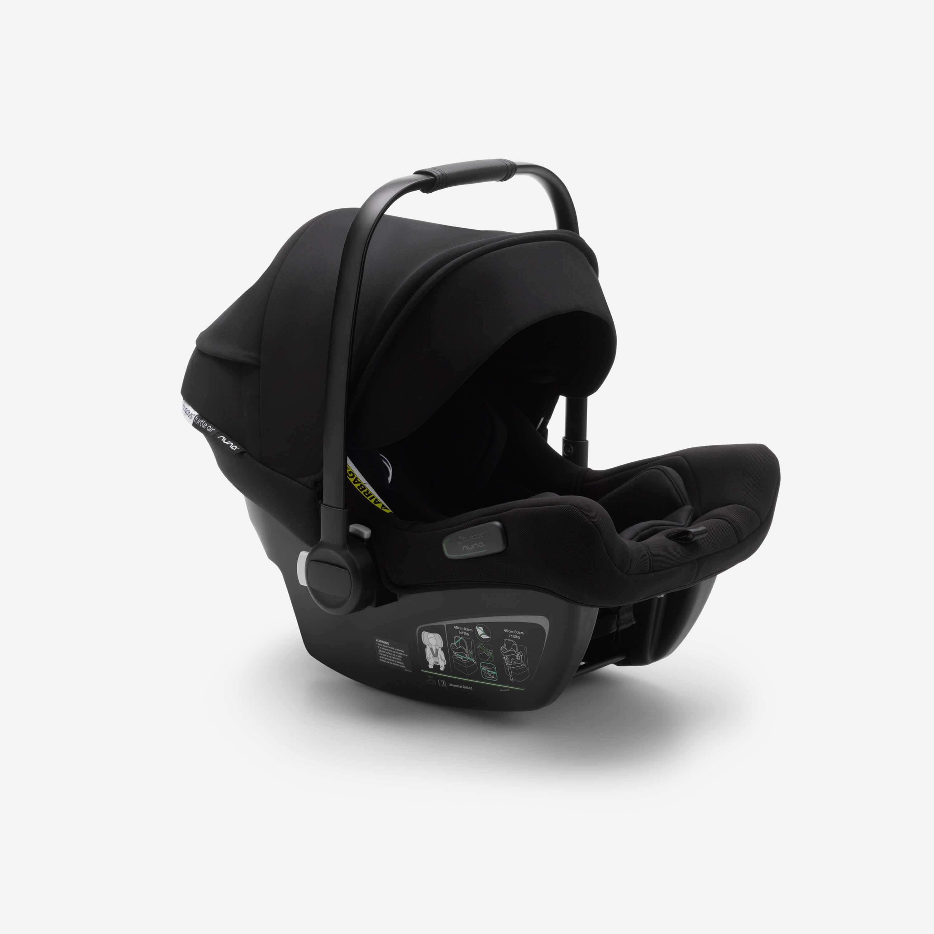 Bugaboo Turtle air by Nuna car seat BLACK - Main Modal Image Slide 5 of 13