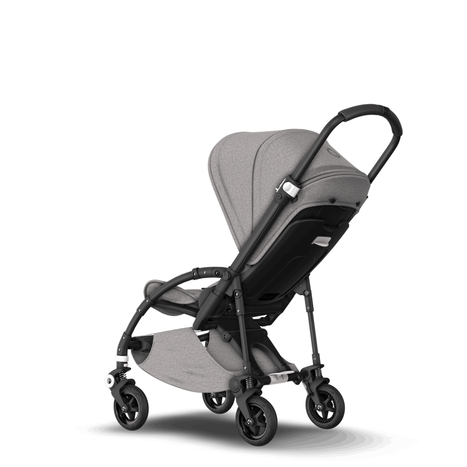 Bugaboo Bee 5 Carrito con silla mineral light grey mélange sun canopy