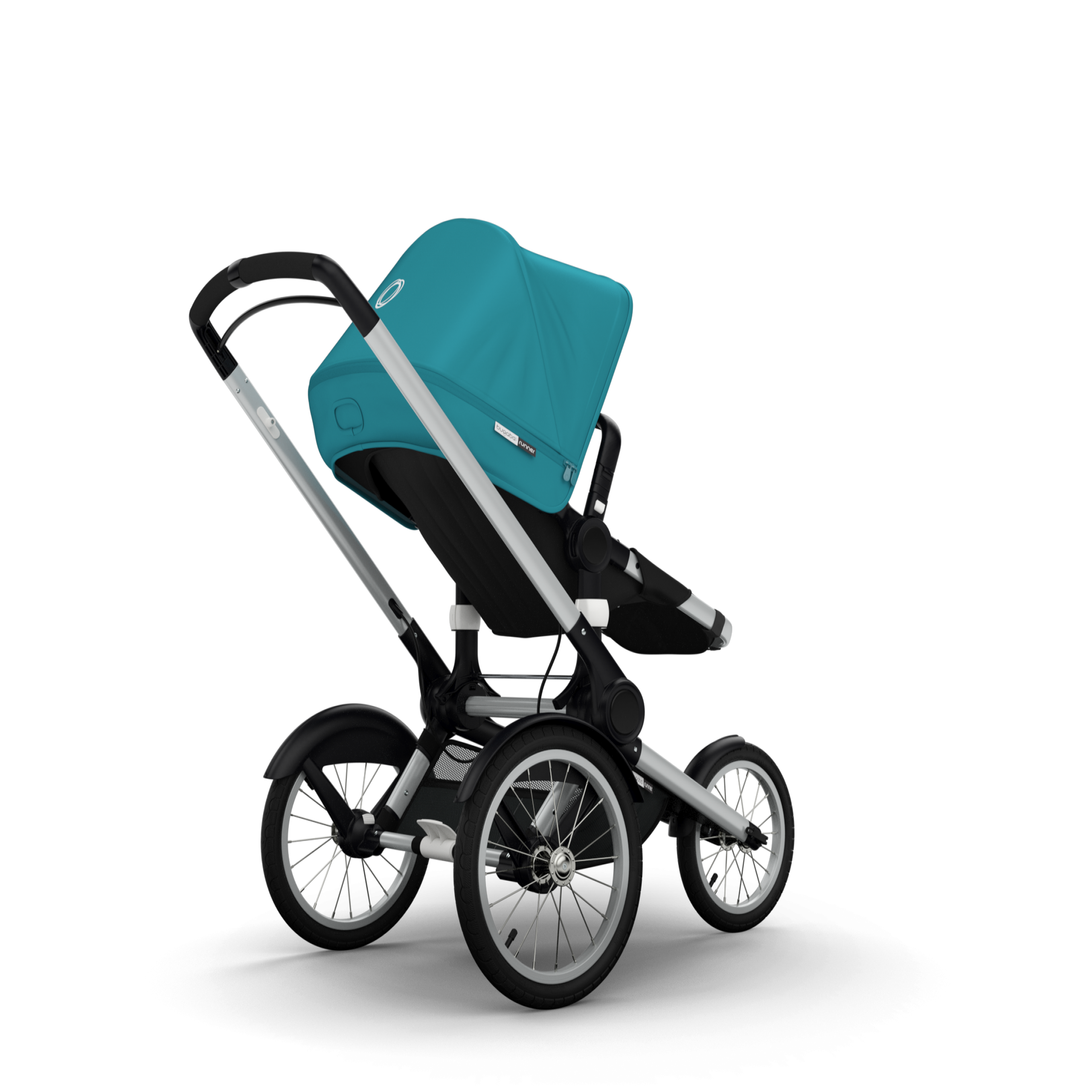 Bugaboo Runner sun canopy PETROL BLUE (ext) - Thumbnail Slide 7 of 16