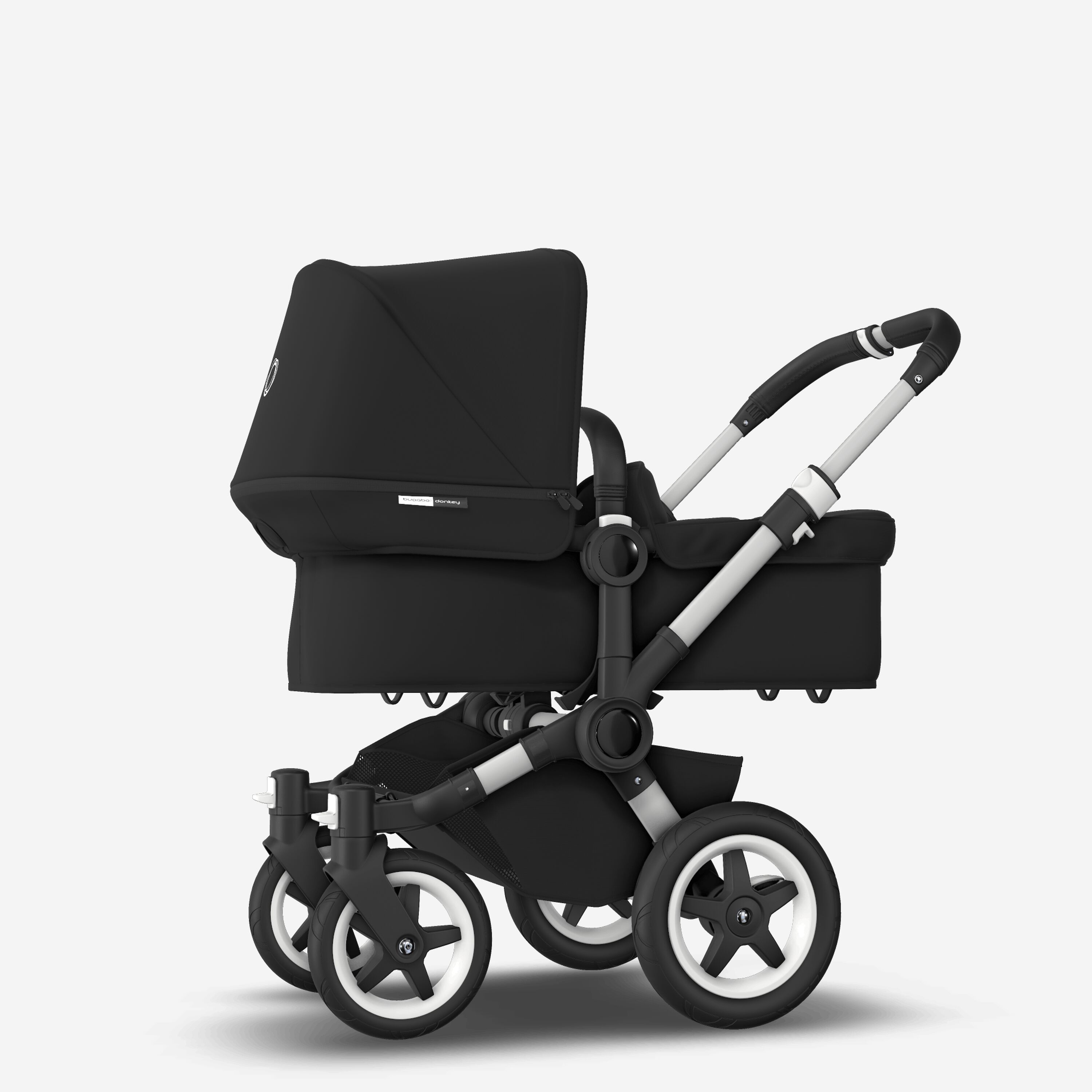 Refurbished Bugaboo Donkey2 Mono complete ALU/BLACK-BLACK - Main Modal Image Slide 6 of 6