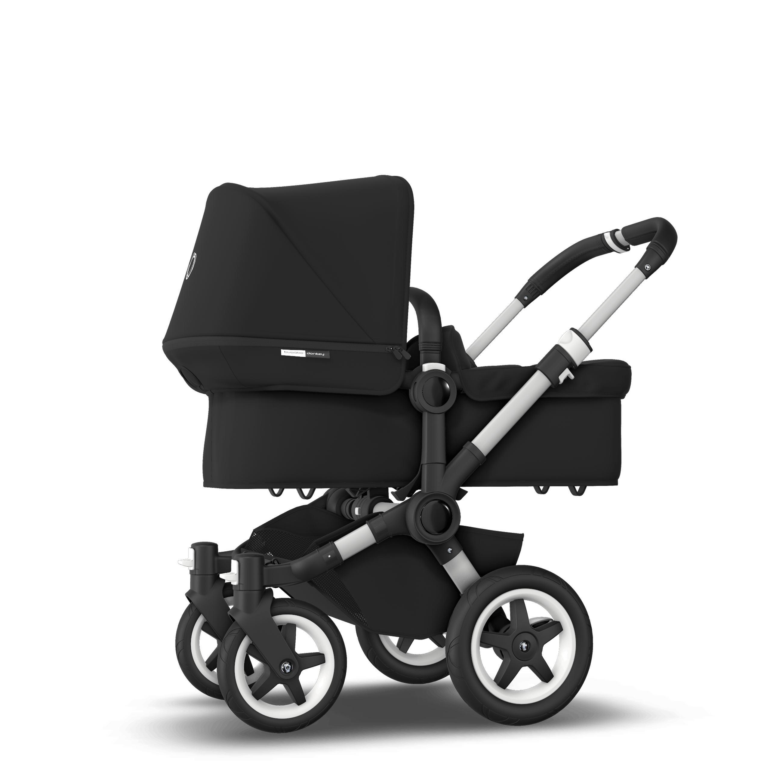 Refurbished Bugaboo Donkey2 Mono complete ALU/BLACK-BLACK - Thumbnail Slide 6 of 6