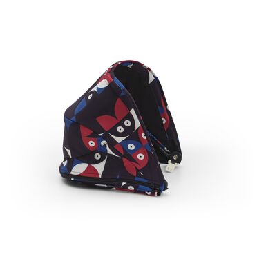 Bugaboo Bee 6 sun canopy Animal Explorer RED/BLUE