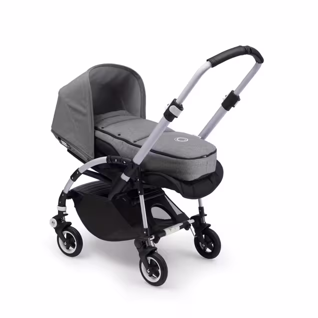 Refurbished Bugaboo Bee baby cocoon GREY MELANGE - Main Image Slide 2 of 5