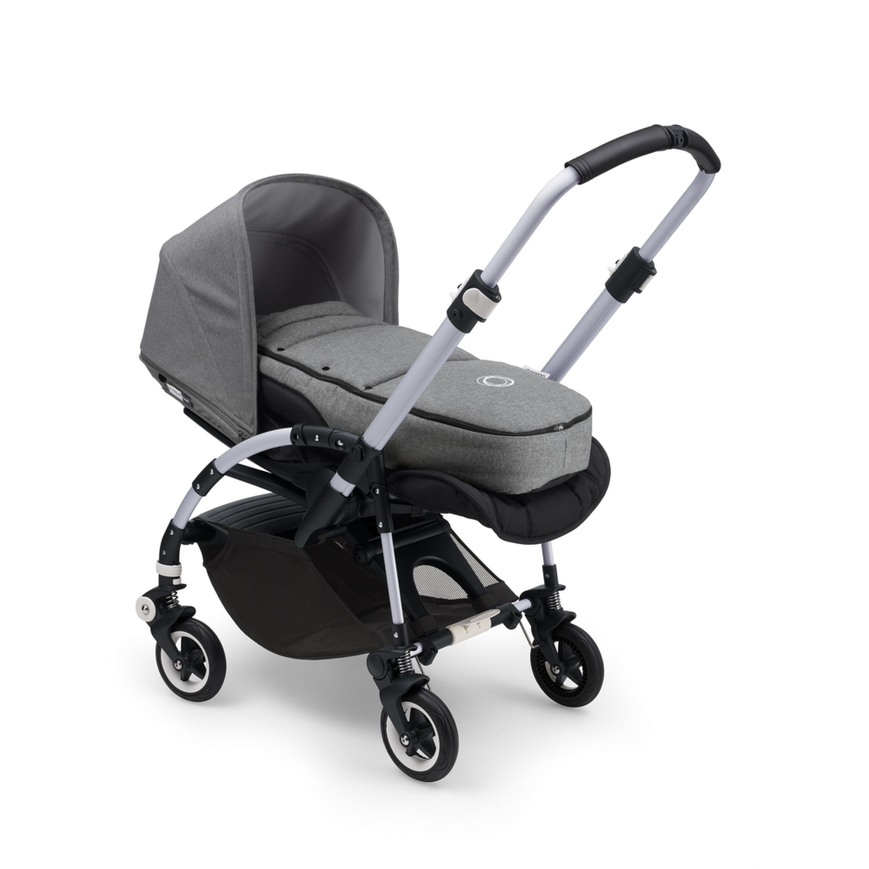 Refurbished Bugaboo Bee baby cocoon GREY MELANGE - Main Modal Image Slide 2 of 5