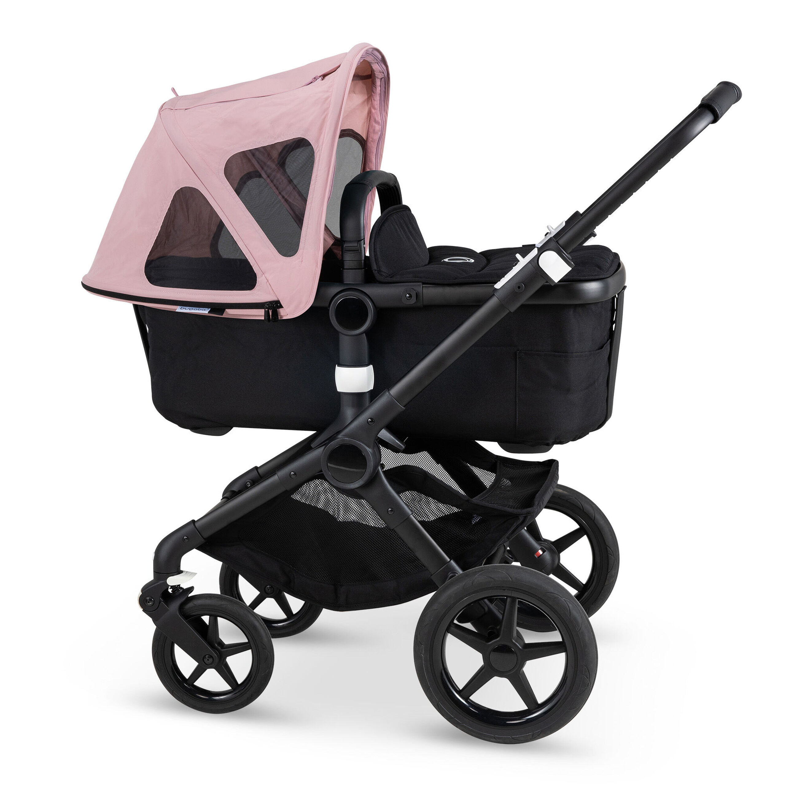 Bugaboo Fox/Cameleon3 breezy sun canopy SOFT PINK - Thumbnail Slide 2 of 25