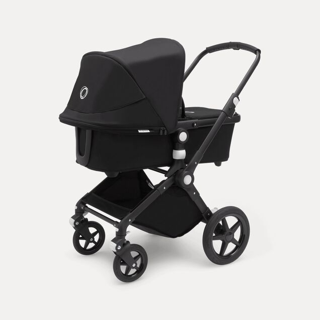 Bugaboo Lynx bassinet and seat stroller black sun canopy, black fabrics, black base - Main Image Slide 2 of 5