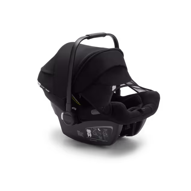 Bugaboo Bee 5 travel system black sun canopy, black fabrics, aluminium base - Main Image Slide 12 of 15