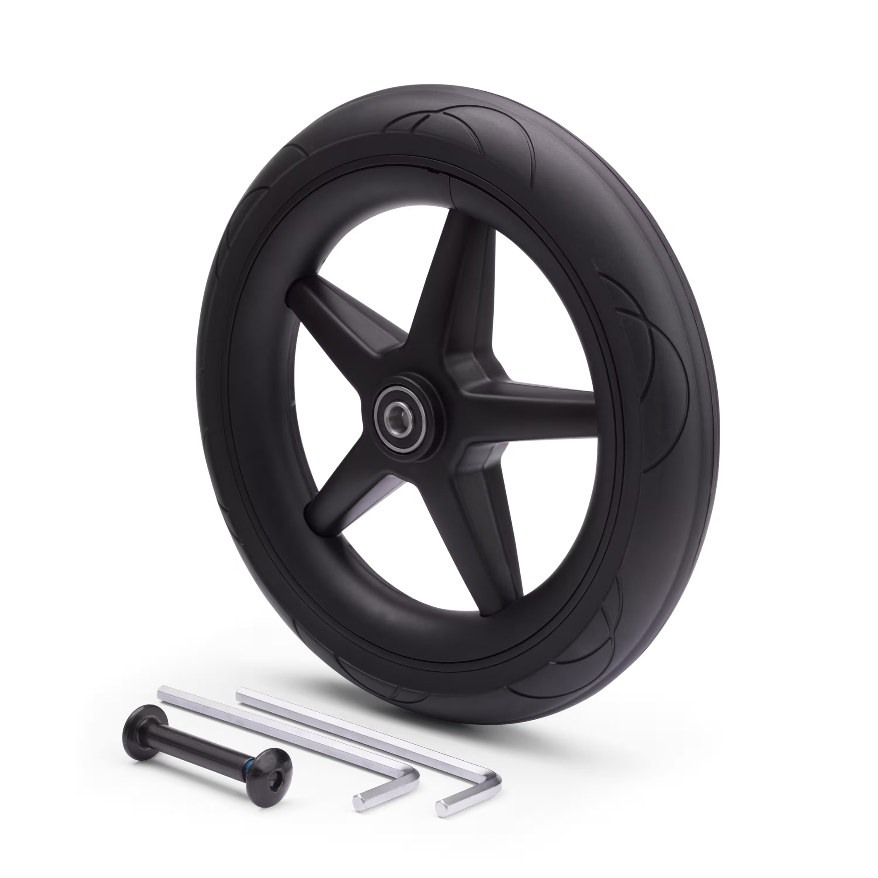 Bugaboo Donkey/Buffalo 10inch front wheel BLACK - Main Modal Image Slide 2 of 2