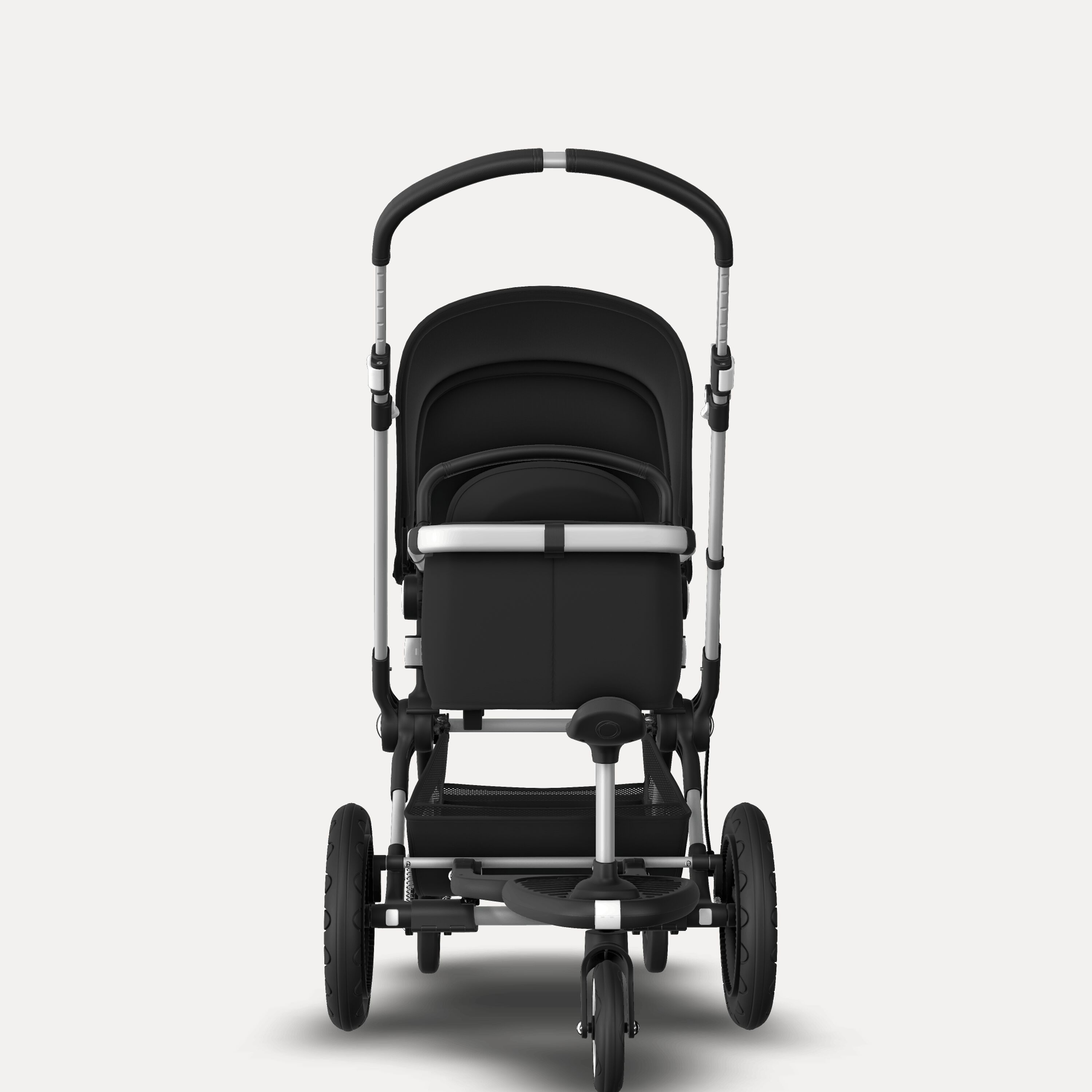 Bugaboo Cameleon 3 Plus sit and stand pushchair black sun canopy, black fabrics, aluminium base - Main Modal Image Slide 3 of 6