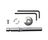 Bugaboo Runner rear wheel pin (incl inbus + ring) - Thumbnail Slide 1 of 1