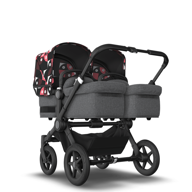 Bugaboo Donkey 5 Twin-barnvagn med liggdel och sittdel 22776