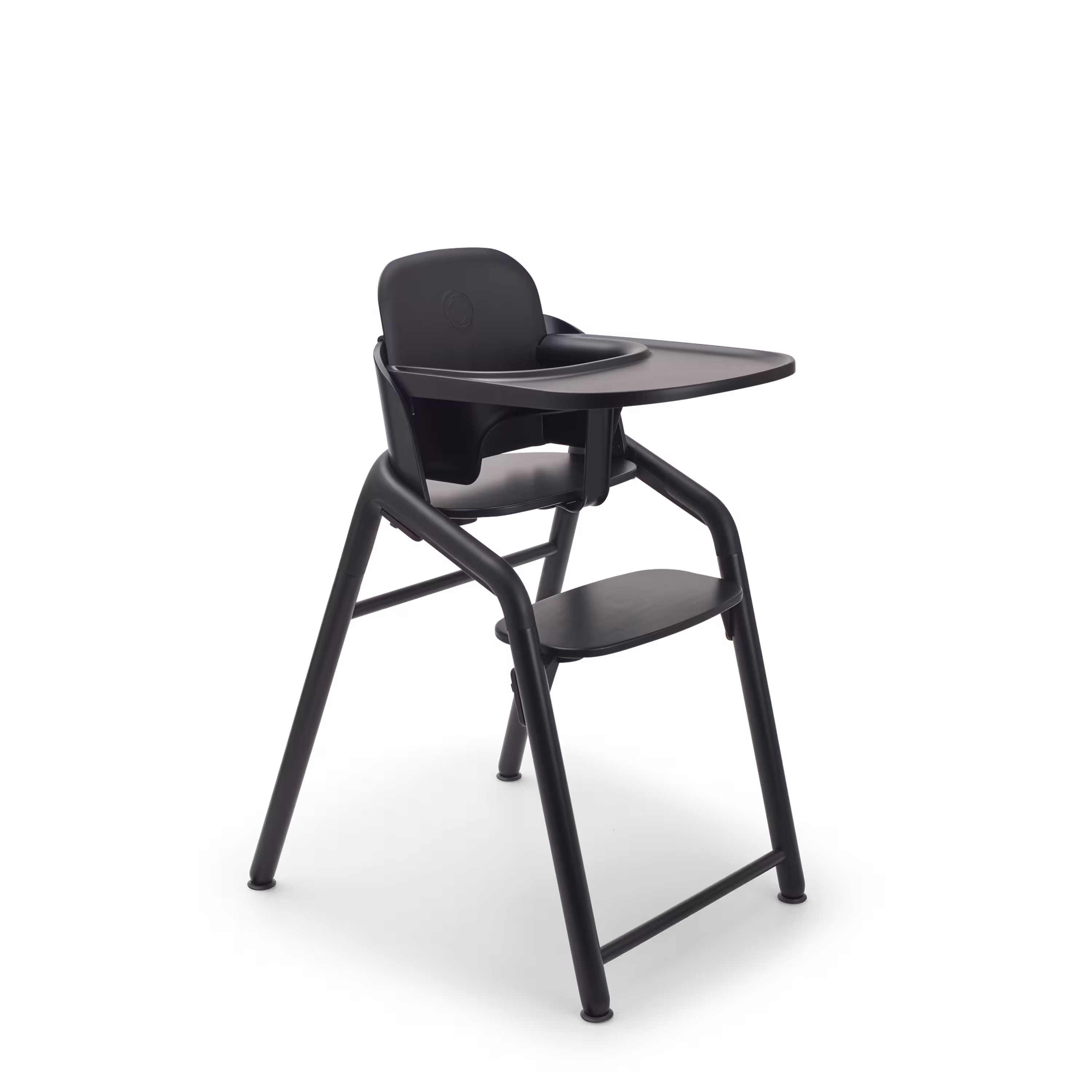 Bugaboo Giraffe chair with baby set and tray in black. - Main Modal Image Slide 3 of 4