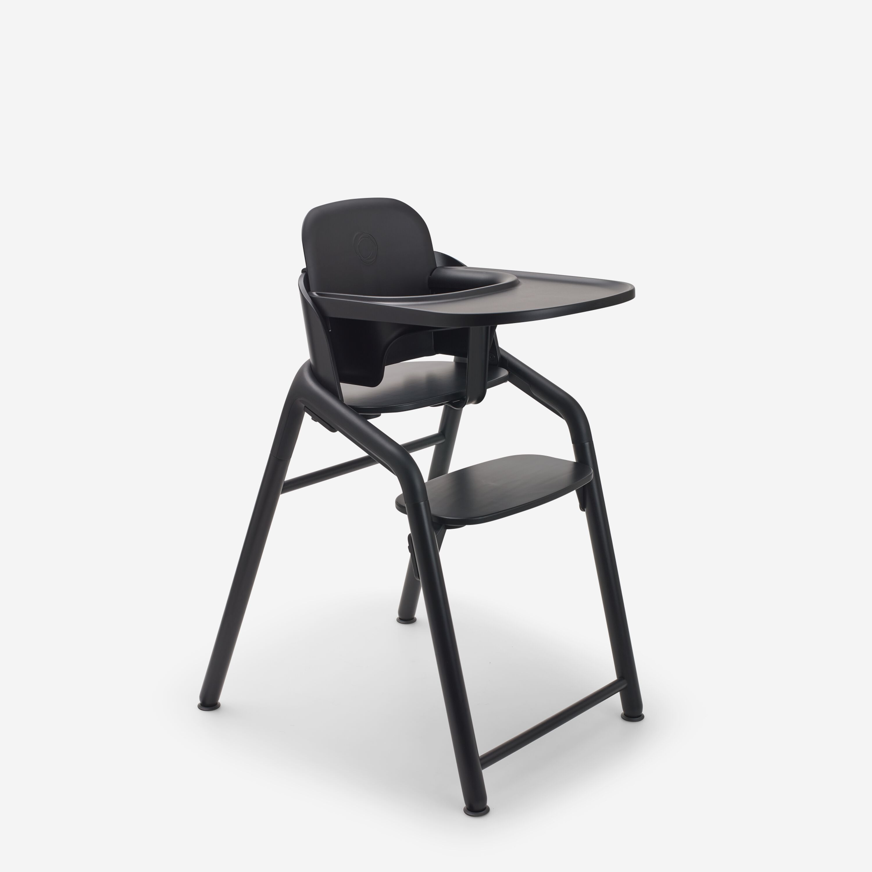 Bugaboo Giraffe chair with baby set and tray in black. - Main Modal Image Slide 3 of 4
