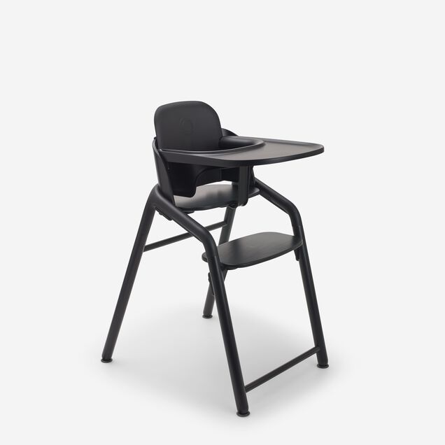 Bugaboo Giraffe chair with baby set and tray in black. - Main Image Slide 3 of 4