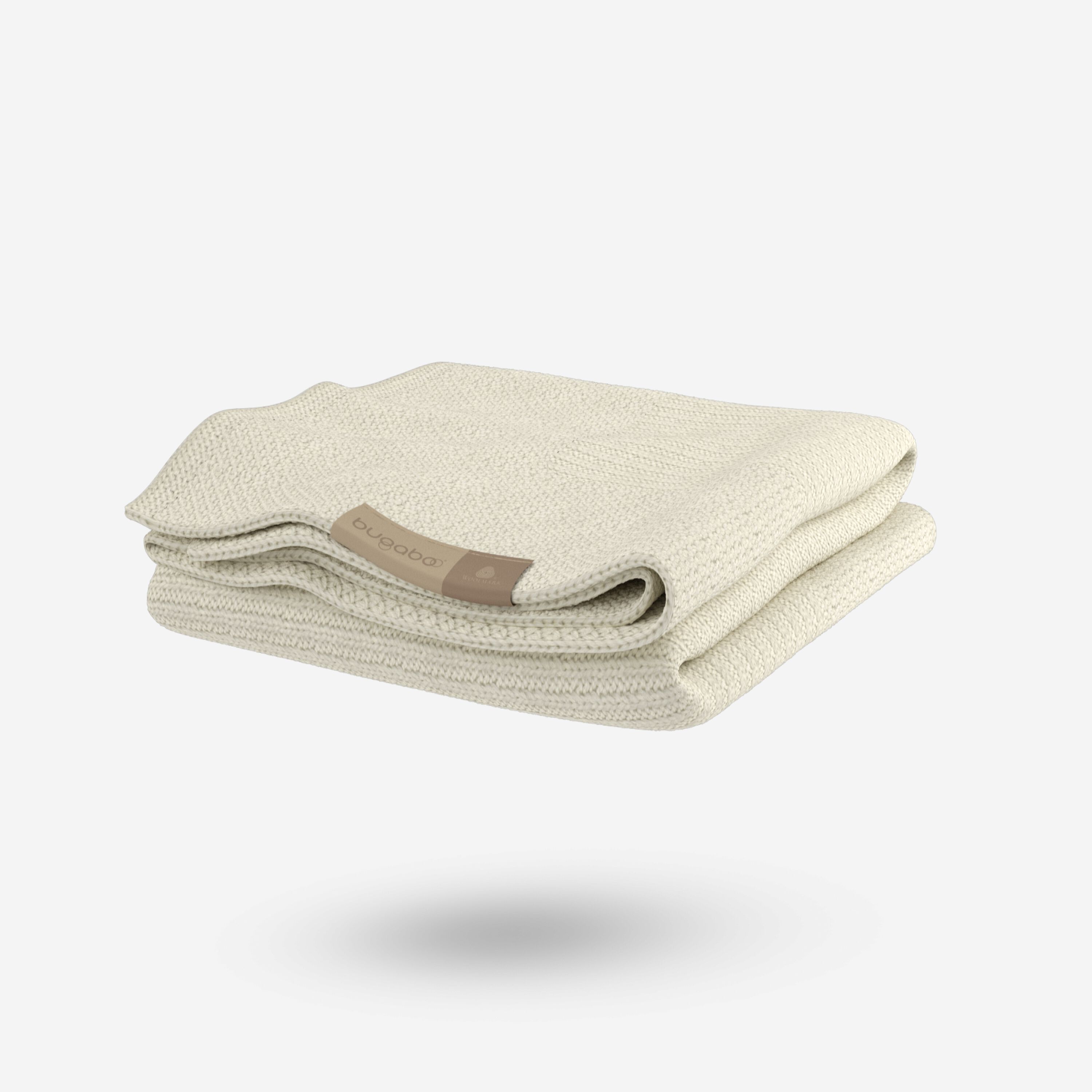 Bugaboo Soft Wool Blanket OFF WHITE MELANGE - Main Modal Image Slide 8 of 9