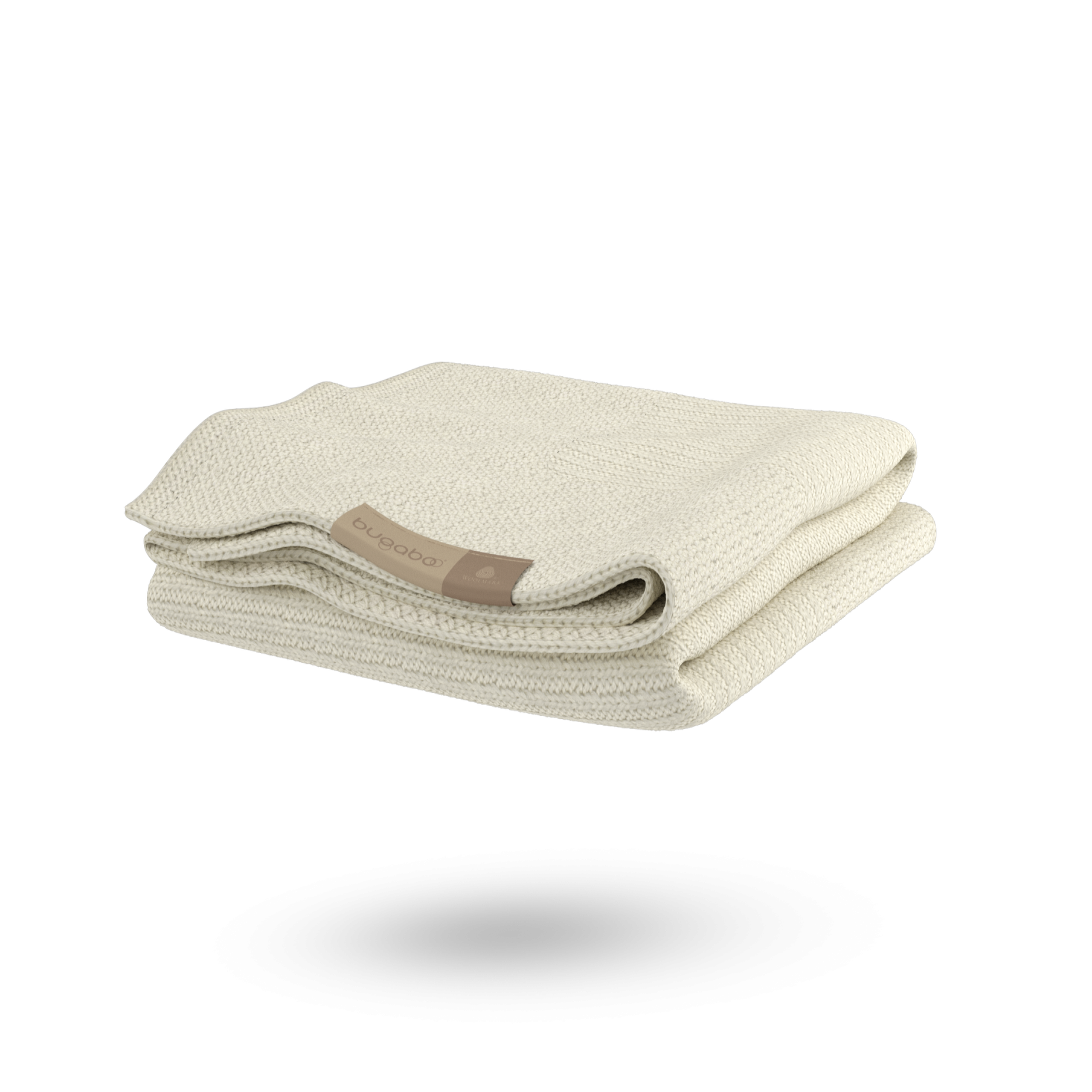 Bugaboo Soft Wool Blanket OFF WHITE MELANGE - Thumbnail Slide 8 of 9