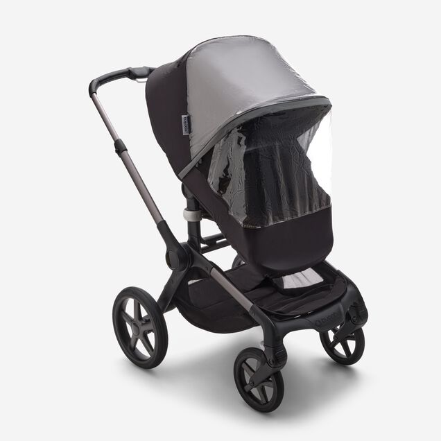 Bugaboo Fox 5/Cub high performance raincover BLACK - Main Image Slide 3 of 10