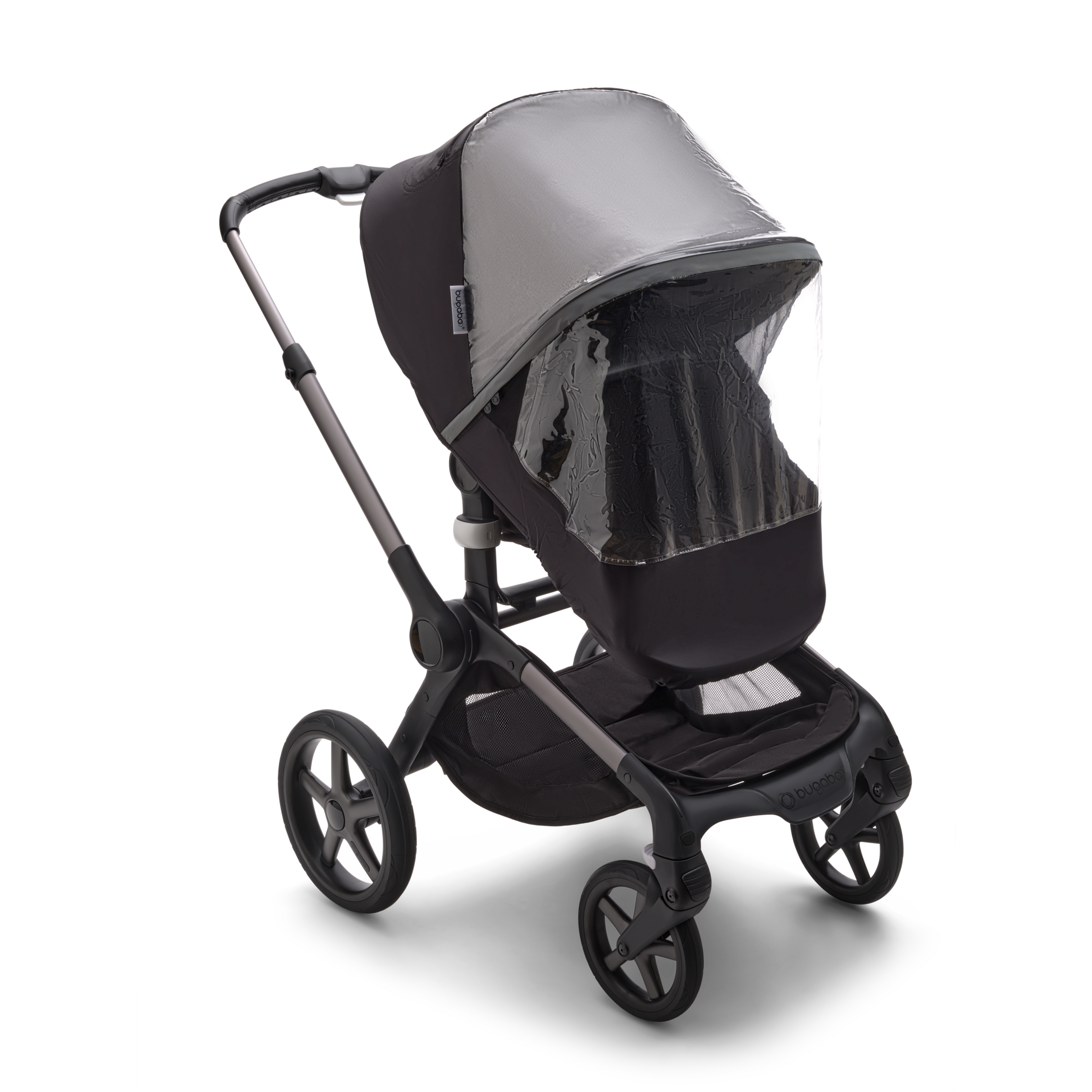 Bugaboo Fox 5/Cub high performance raincover BLACK - Thumbnail Slide 2 of 4