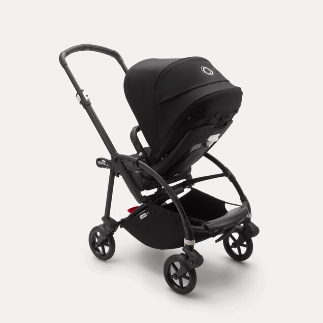 Bugaboo Bee 6 seat stroller black sun canopy, black fabrics, black base - Main Image Slide 2 of 2