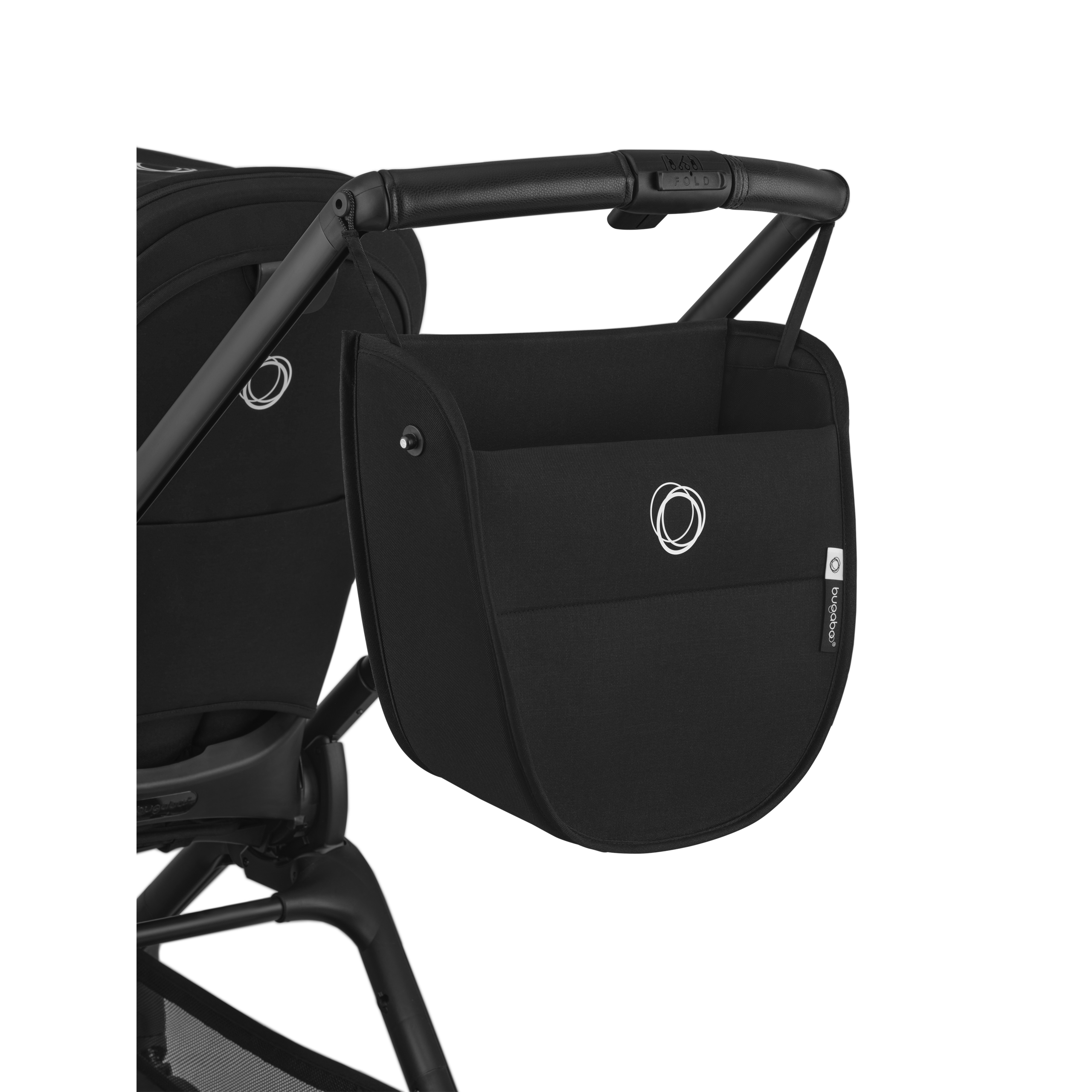 Bugaboo Dragonfly Plus 2-in-1 pushchair graphite base, grey melange fabrics, grey melange sun canopy  - Thumbnail Slide 10 of 11