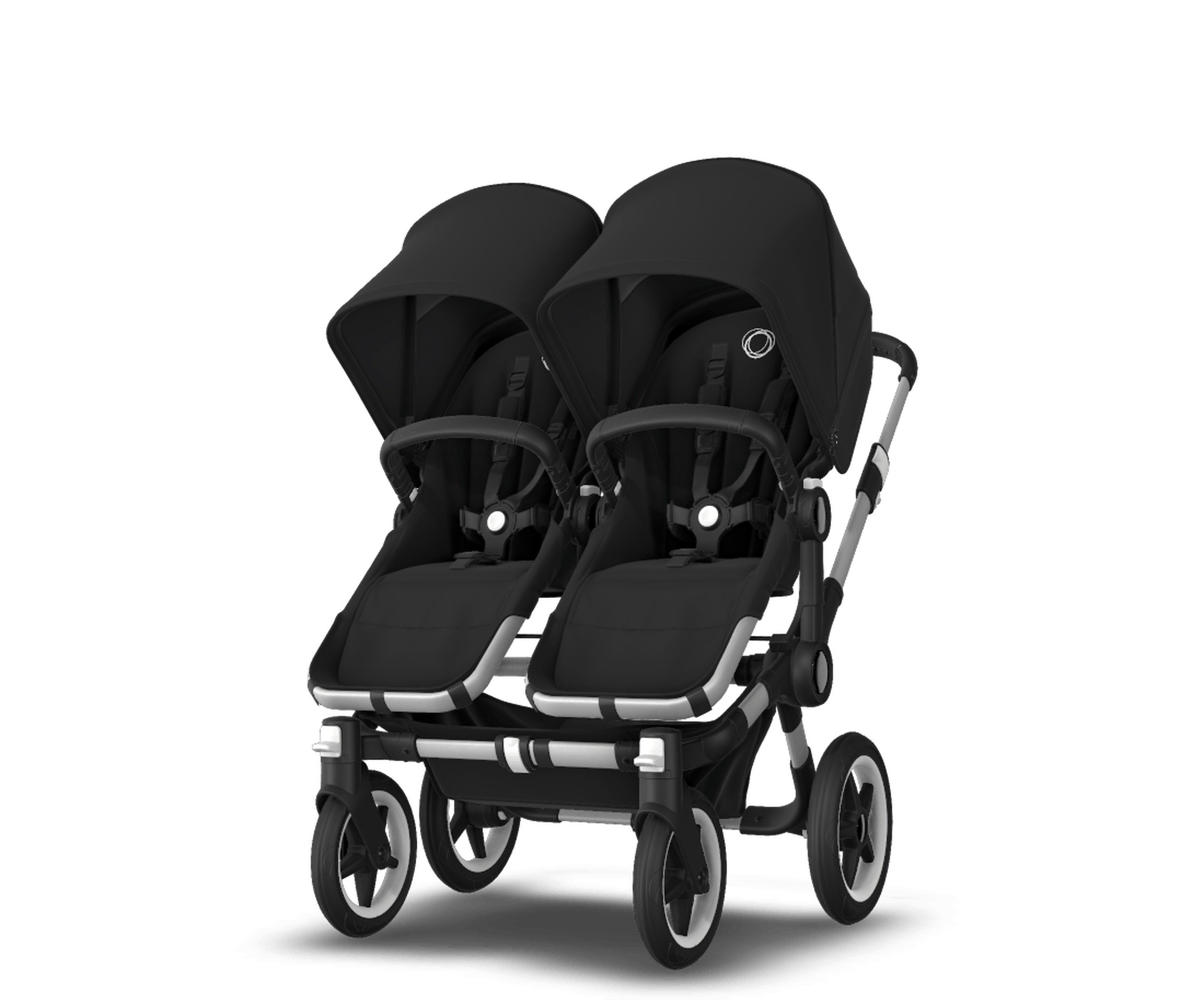 US - Bugaboo D3T stroller bundle aluminum black black - Thumbnail Slide 3 of 4
