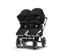 US - Bugaboo D3T stroller bundle aluminum black black - Thumbnail Slide 3 of 4