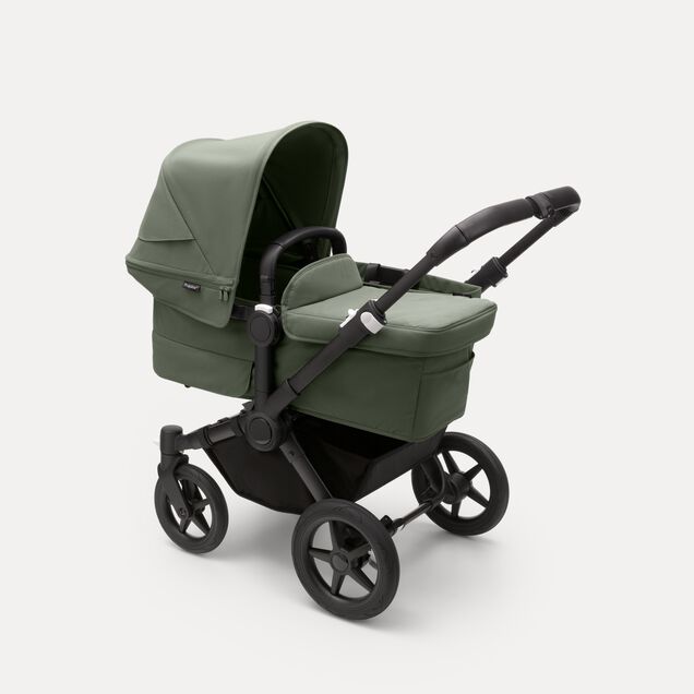 Refurbished Bugaboo Donkey 5 Mono complete BLACK/FOREST GREEN-FOREST GREEN - Main Image Slide 2 of 6