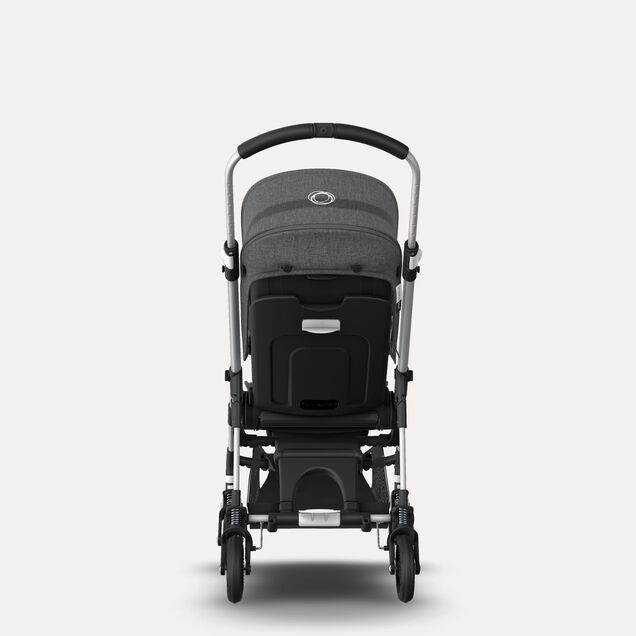 Bugaboo Bee 5 travel system grey melange sun canopy, grey melange fabrics, aluminium base - Main Image Slide 8 of 18