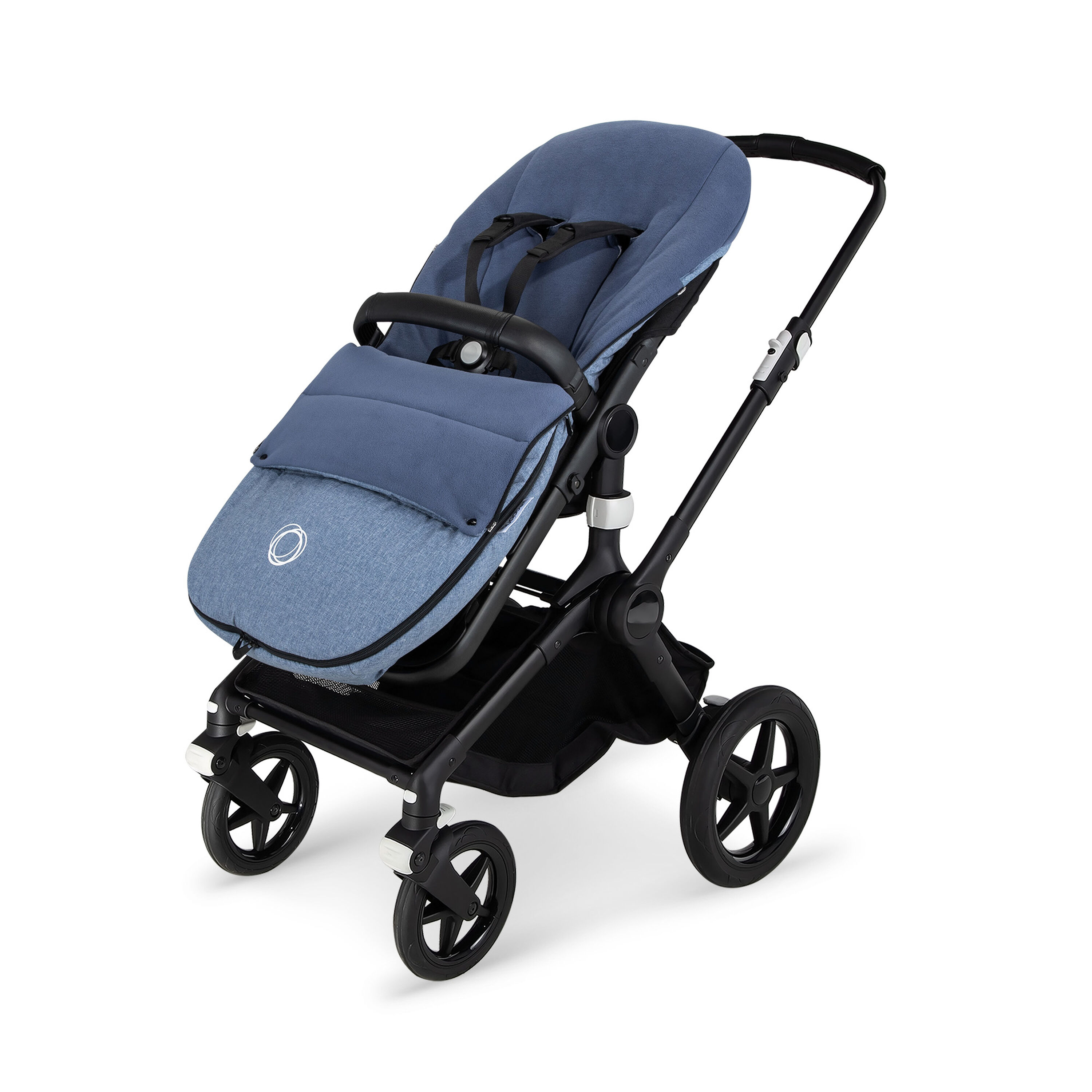 Bugaboo Footmuff BLUE MELANGE - Main Modal Image Slide 4 of 8