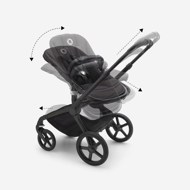 Bugaboo Fox 5 complete GRAPHITE/STORMY BLUE-STORMY BLUE - Main Image Slide 4 of 7