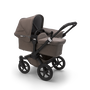 Refurbished Bugaboo Donkey3 Mineral mono complete IL BLACK/TAUPE - Thumbnail Slide 1 of 3