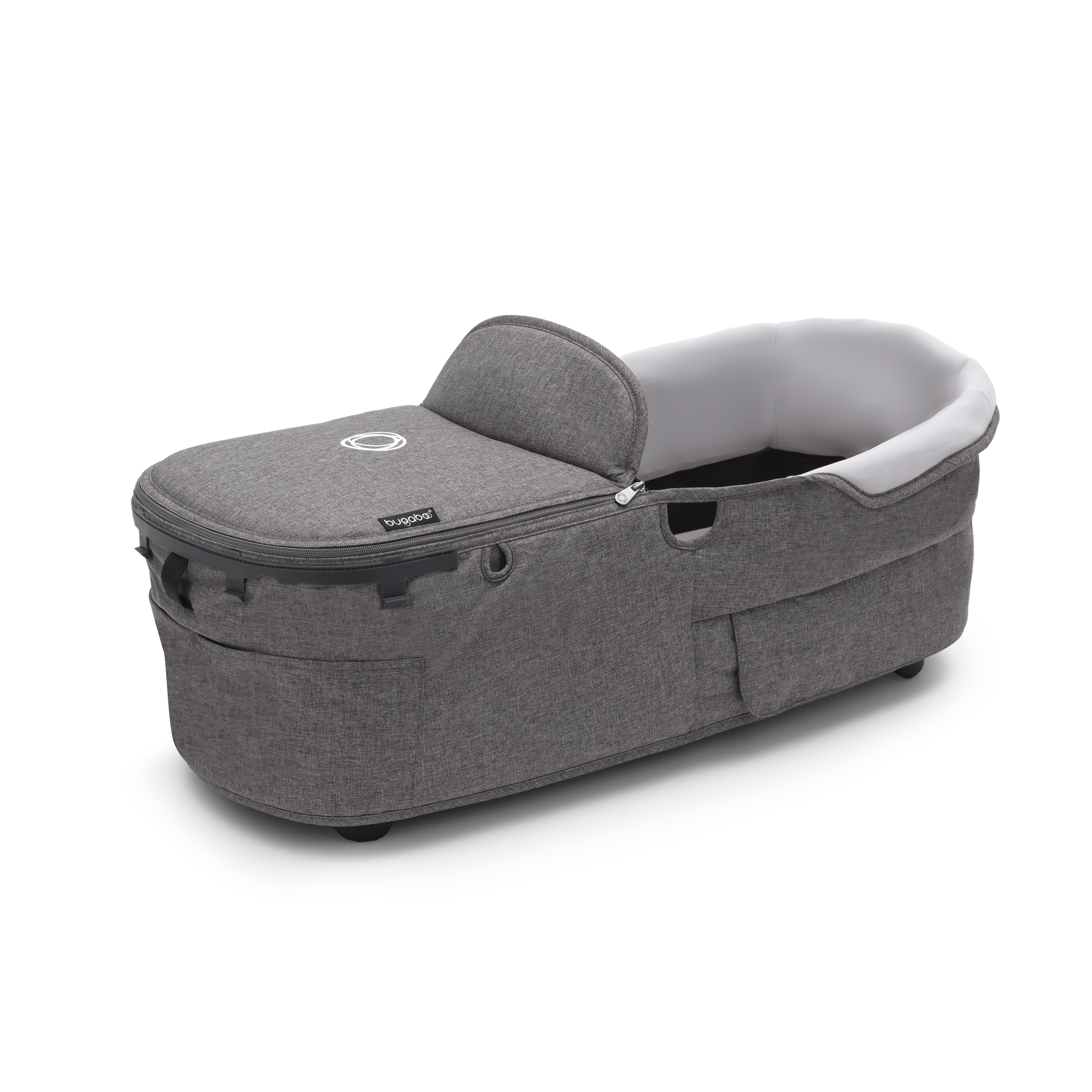Bugaboo Fox 5 carrycot fabric set GREY MELANGE - Thumbnail Slide 1 of 1