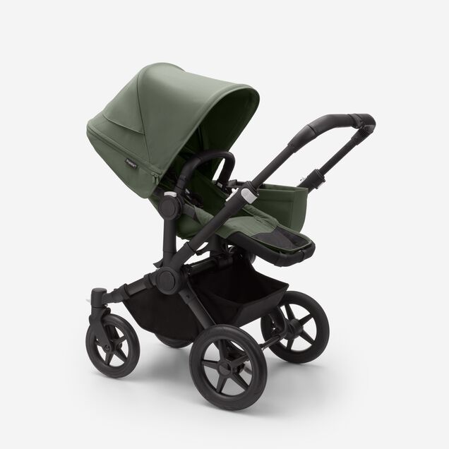 Refurbished Bugaboo Donkey 5 Mono complete BLACK/FOREST GREEN-FOREST GREEN - Main Image Slide 3 of 6