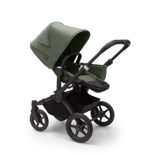 PP Bugaboo Donkey 5 Mono complete BLACK/FOREST GREEN-FOREST GREEN - Main Image Slide 3 of 6