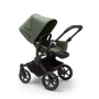 PP Bugaboo Donkey 5 Mono complete BLACK/FOREST GREEN-FOREST GREEN - Thumbnail Slide 3 of 6