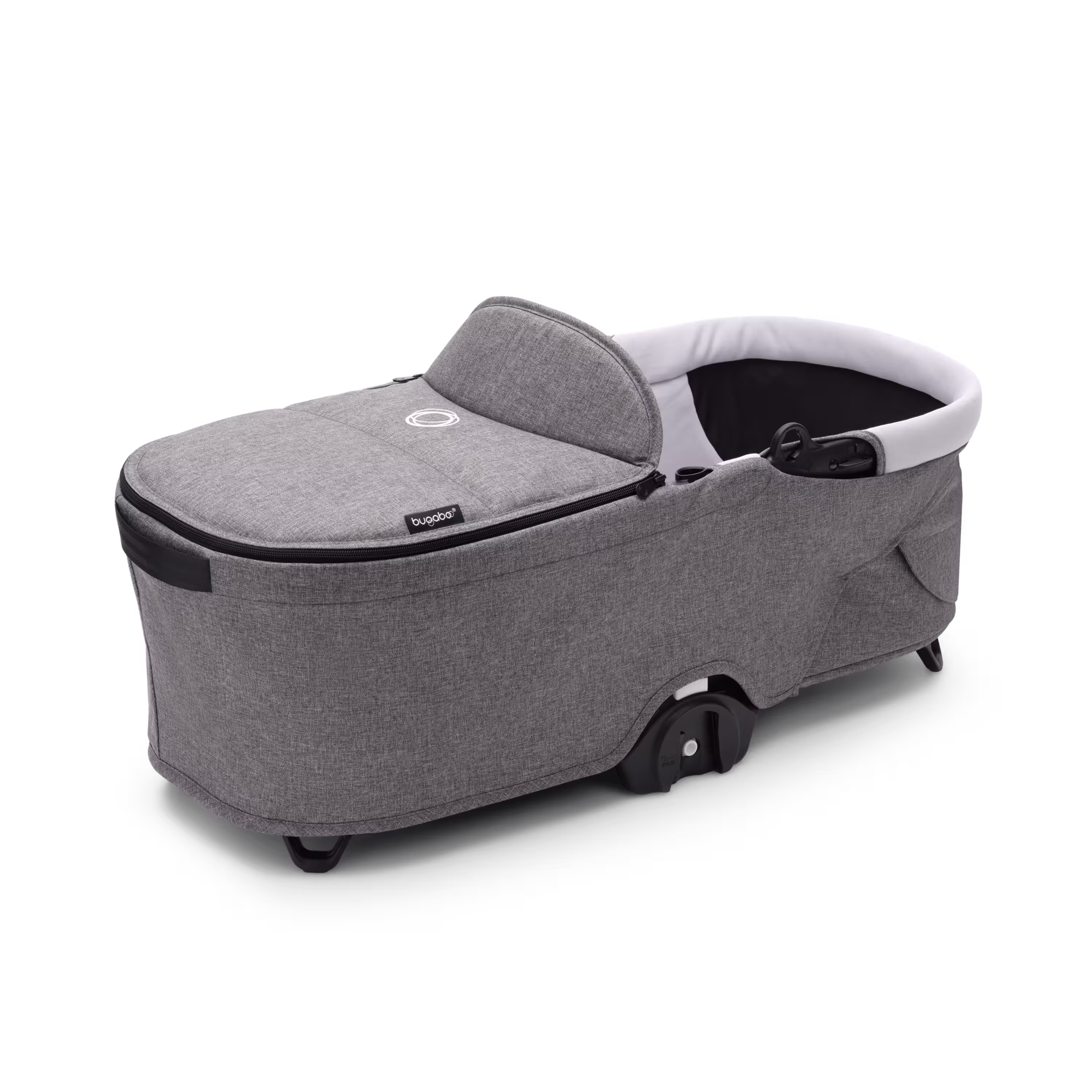 Bugaboo Dragonfly bassinet fabric set GREY MELANGE - Main Modal Image Slide 3 of 4