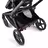 Bugaboo Kangaroo 2-in-1 pram black base, dark cherry red fabrics, dark cherry red sun canopy - Thumbnail Slide 8 of 18