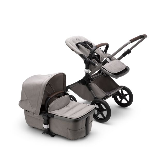 PP Bugaboo Fox 3 Mineral complete GRAPHITE/LIGHT GREY - Main Image Slide 1 of 11