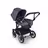 Bugaboo Donkey 5 Mono 2-in-1 stroller graphite base, stormy blue fabrics, stormy blue sun canopy - Thumbnail Slide 2 of 12