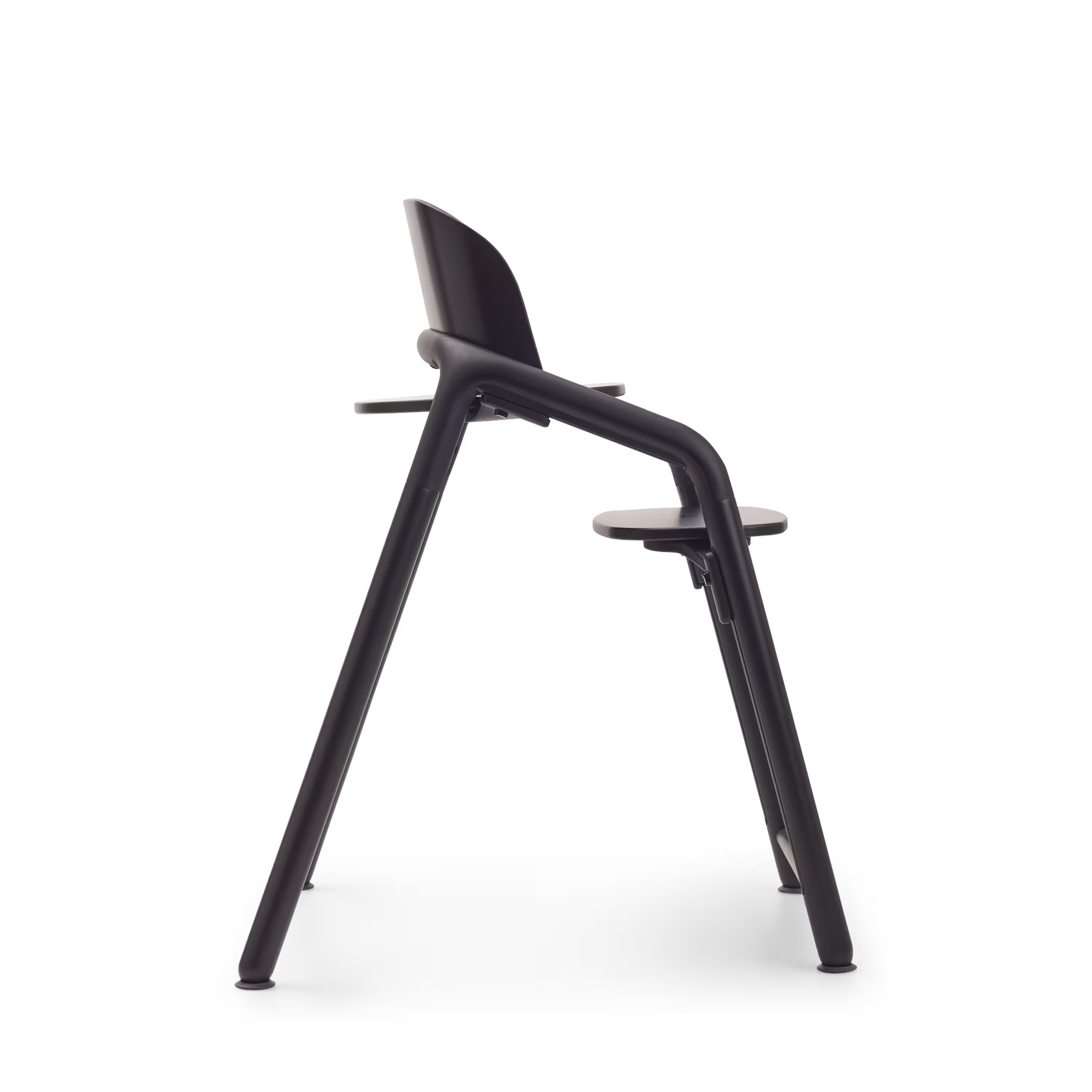 Side view of the Bugaboo Giraffe chair in black. - Main Modal Image Slide 5 of 7