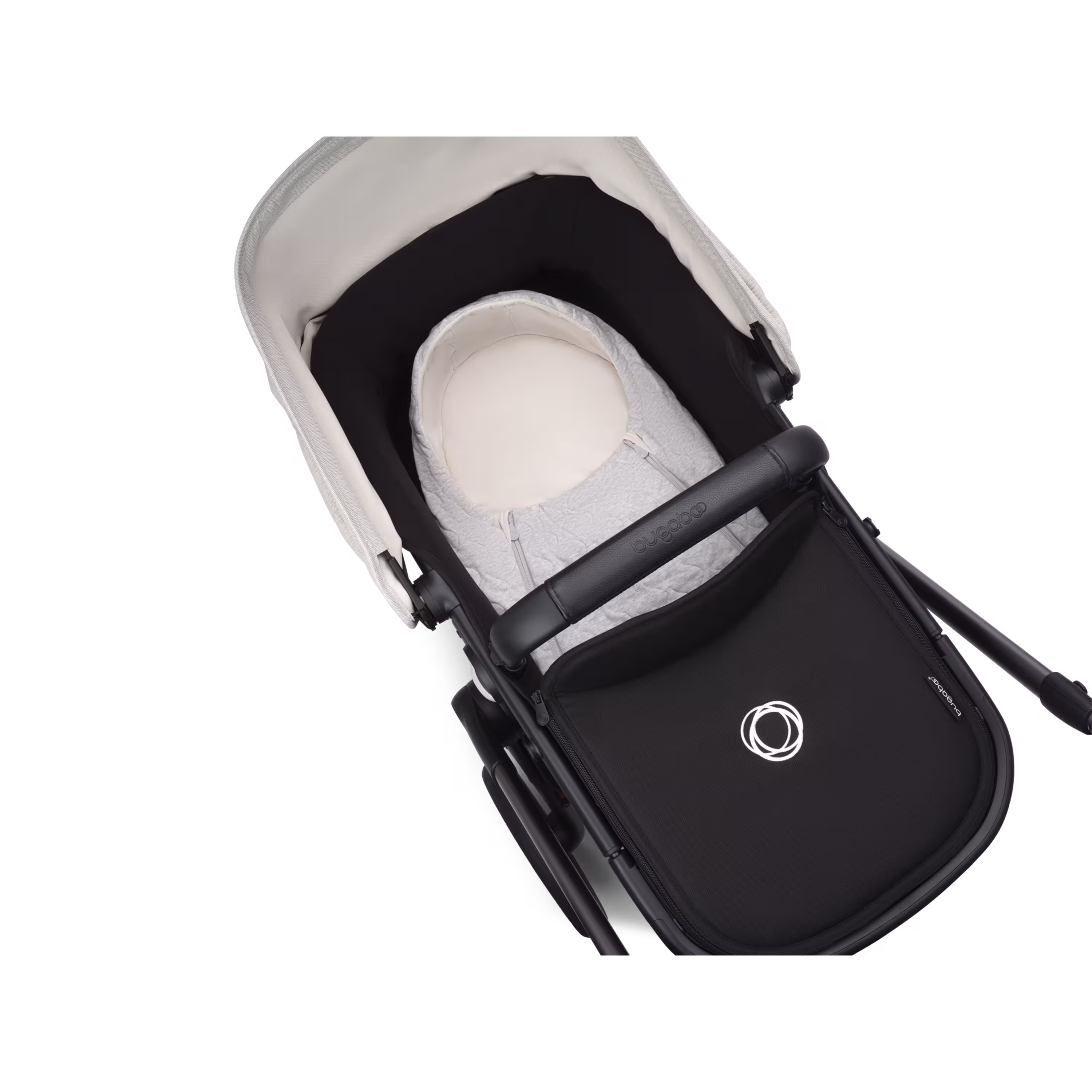 Bugaboo newborn inlay LIGHT GREY MELANGE - Main Modal Image Slide 4 of 10