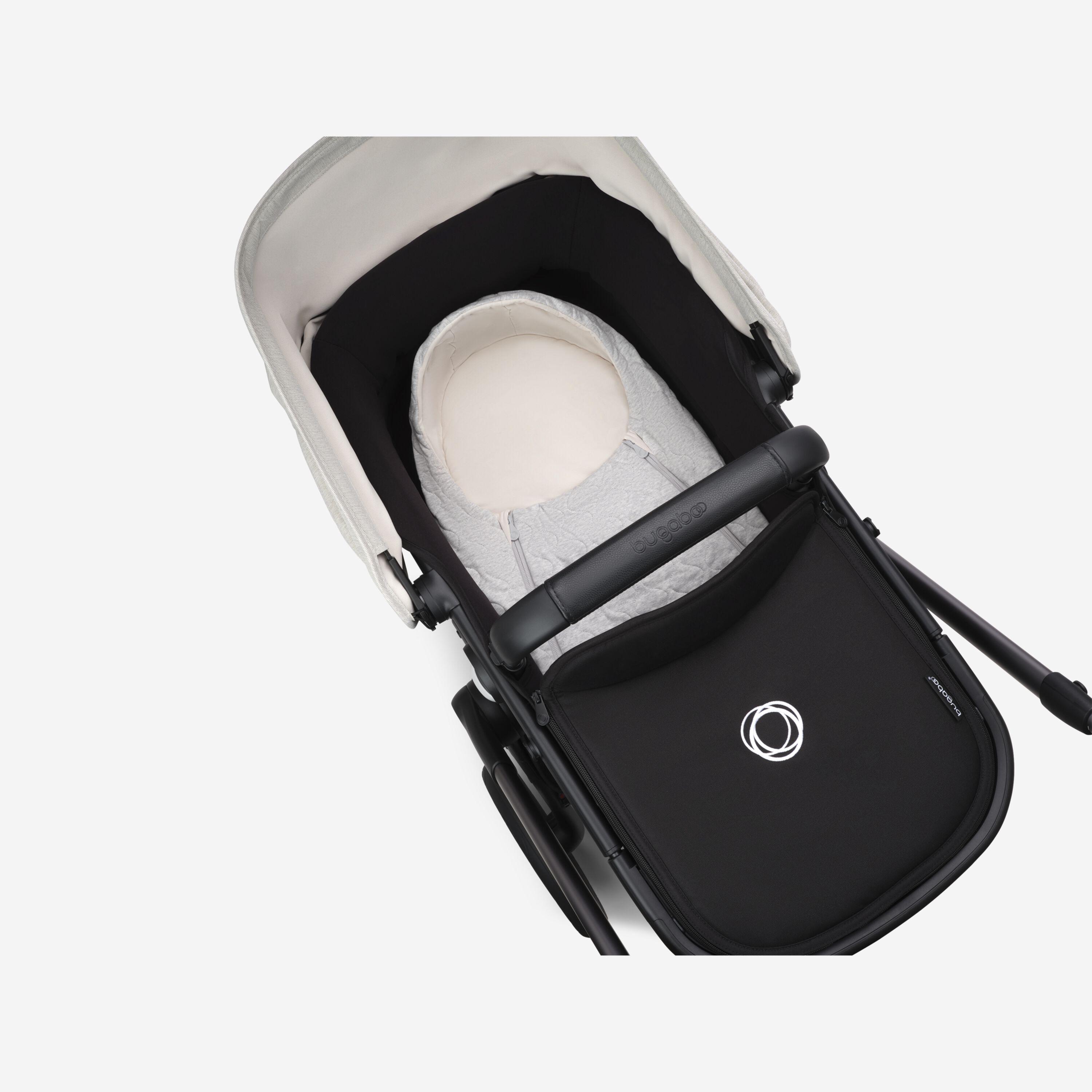 Bugaboo newborn inlay LIGHT GREY MELANGE - Main Modal Image Slide 4 of 10