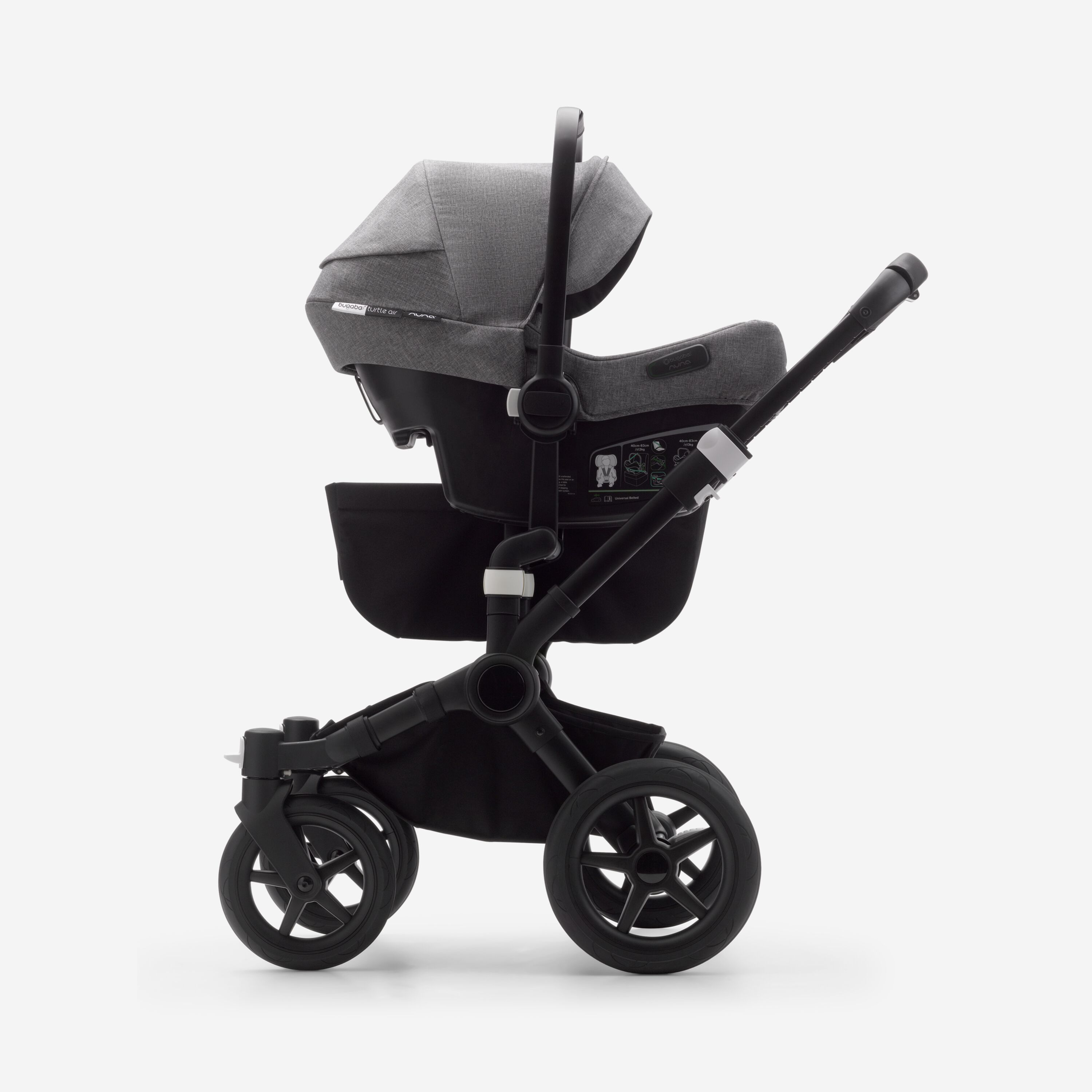 Bugaboo Turtle air by Nuna car seat GREY - Main Modal Image Slide 10 of 14