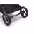 PP Bugaboo Donkey 5 Mono bassinet and seat stroller black base, midnight black fabrics, midnight black sun canopy - Thumbnail Slide 7 of 10