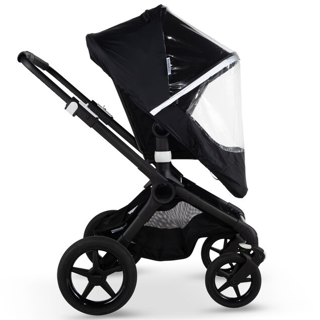 Refurbished Bugaboo Fox/Cameleon/Lynx high performance raincover BLACK - Main Image Slide 9 of 11