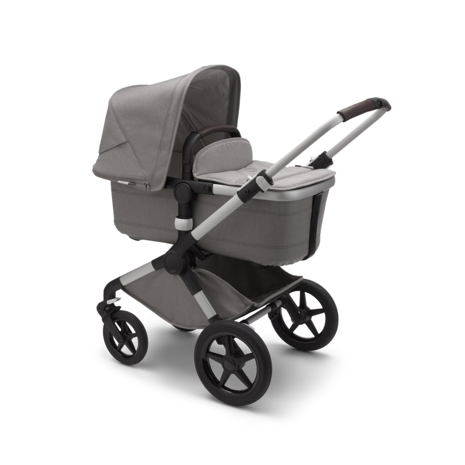 Bugaboo Fox 2 seat and pram mineral collection light grey
