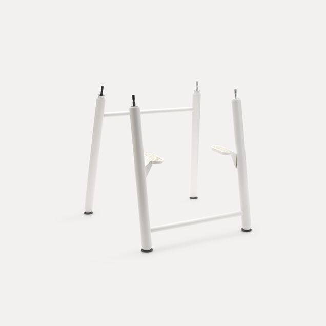 Bugaboo Giraffe front & rear leg assembly WHITE - Main Image Slide 1 of 2