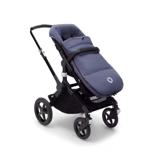 Refurbished Bugaboo performance winter footmuff SEASIDE BLUE - Main Image Slide 2 of 6