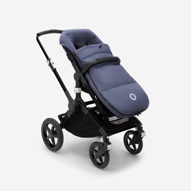 Refurbished Bugaboo performance winter footmuff SEASIDE BLUE - Main Image Slide 2 of 6