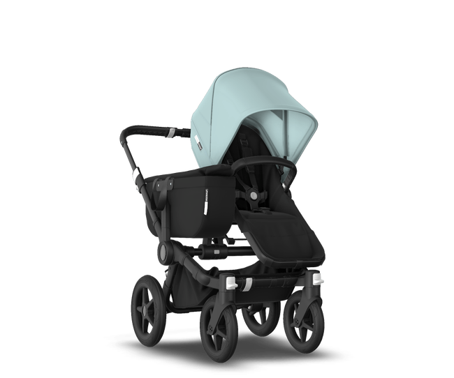 US - Bugaboo D3M stroller bundle black black vapor blue